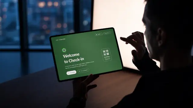 Experiência de produto Ecoportal em tablet