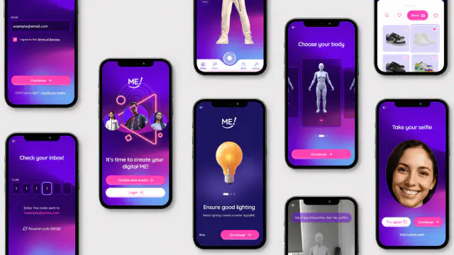 Interface do Metaverse Me